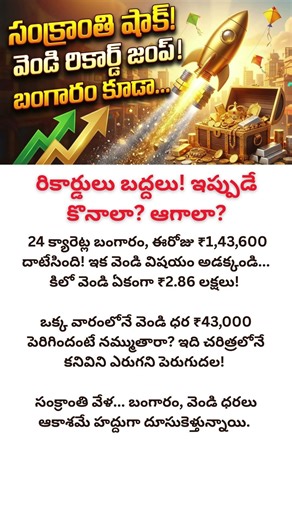 SILVER SHOCK! Prices Jump ₹43,000 in 1 Week | Gold Hits New Record Highs #goldprice #silverprice