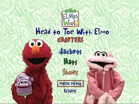 Elmo's World: Head to Toe with Elmo DVD Menu Walkthrough (2008 Reprint)