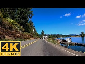 4K POV Scenic Drives - Oregon Coast Highway (8/8) - Tillamook to Astoria