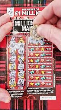 £5 National Lottery scratch card #scratchcard #lottery #nationallottery #shorts
