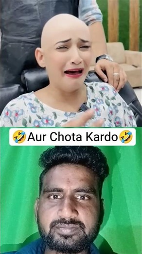 लड़की को गंजा कर दिया 😭#comedy#funny#trending#youtubeshorts#live#news #life#viral#shorts#video😂😂😂