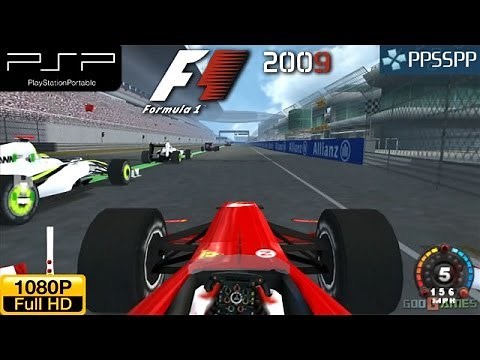 F1 2009 - PSP Gameplay 1080p (PPSSPP)