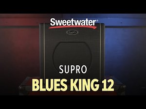 Supro Blues King 12 Tube Combo Amplifier Demo
