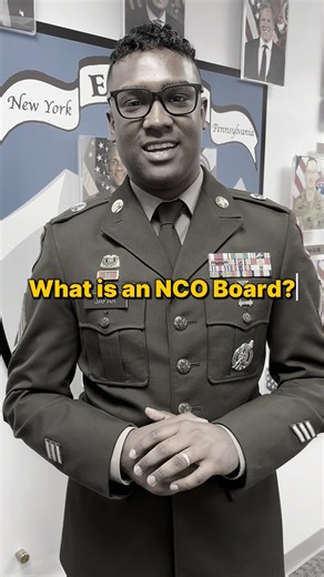 What really is an Army NCO Board? 🤔 SSG Jafar and SFC Seilaff break it down for us! Thank you for your help @ssg_jafar_naresh and @seilaffrecruiting ! . . . #usarmy #usarec #goarmy #armyrecruiting #armystrong #army #newyork #syracuse #usarmysoldier #army250 #nco | U.S. Army Recruiting Syracuse
