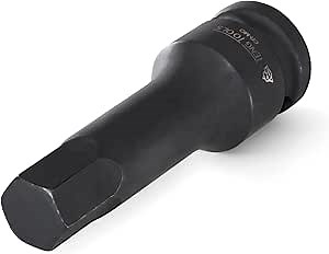 Teng Tools 17MM 1/2 Inch Drive Metric Hex Chrome Molybdenum Impact Socket | Mechanic Tool | Hand Tool - 921517-C