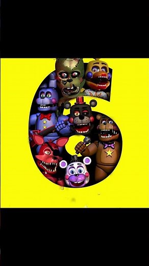 Fnaf movie posters 1-8 REMASTERED