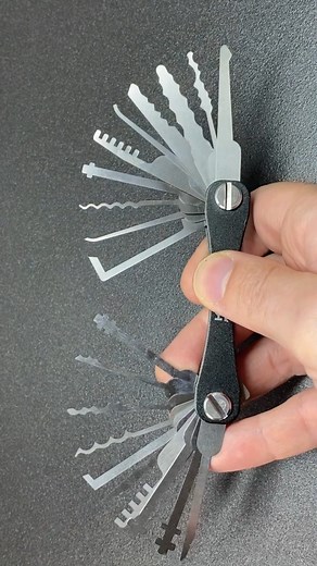 5.3K views · 104 reactions | KSEC Lock Bypass Folding Set Part 2 #asmr #hack #hacker #escape #security #tactical #lockpicking #LOCK #padlock #bypass #locksmith #science #military #secret #viralvideo #foryou #fyp #fypシ゚ #fbreels | Lock Picking V | Facebook