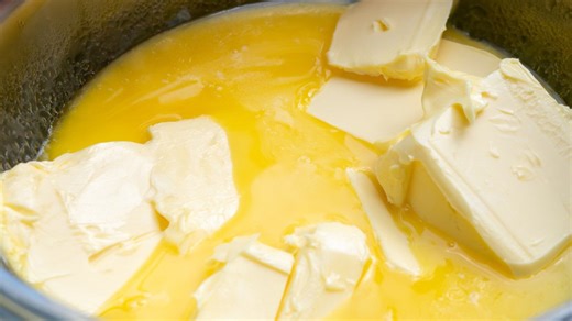 Accidentally melted your butter in the microwave? Revive it with one ice cube trick