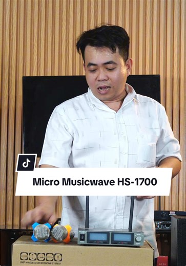 Anh chị cần mua Micro hát Karaoke thì nên mua mic này nhé. Micro Musicwave HS-1700 #micro #microkaraoke
