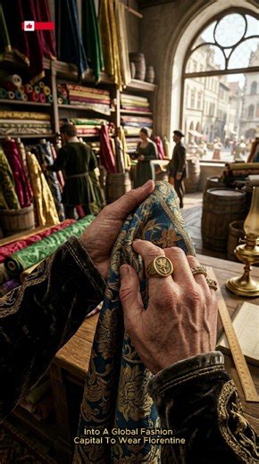 The Silk of Kings | Florentine Textile Mastery #SilkWeaving #Florence #RenaissanceFashion