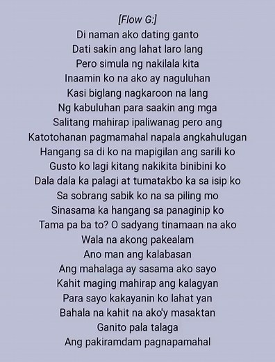Fallin' Lyrics Ex Battalion Flow G Verse