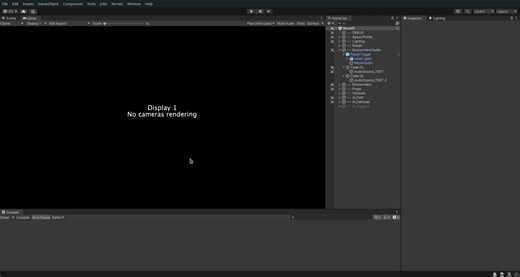 I have finally figured out how to manage audio for a split screen racing game I am working on. Details in comment.