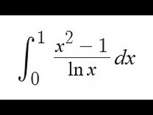 Feynman integration example 1 - Lecture