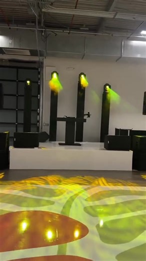 Killer DJ setup with RS153 speakers and RS118 subs by Space Discplay in Miami 🤘 | EAW - Eastern Acoustic Works