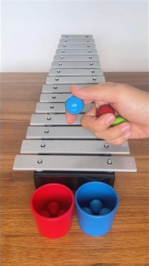ASMR Relaxing 🎵🧘🎶🔵 #xylophone #asmr #relaxing #satisfying