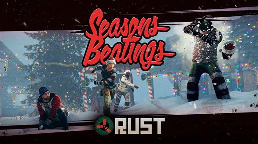 Seasons Beatings! It's time to sleigh your enemies! Rustmas is now live. 🛷🎅💥 Jump in for festive fun, limited-time events, with the usual holiday mayhem and cheer! PLUS, Backpacks, Wallpaper, and more on our DevBlog: https://rust.facepunch.com/news/merry-rustmas-25 | Play Rust