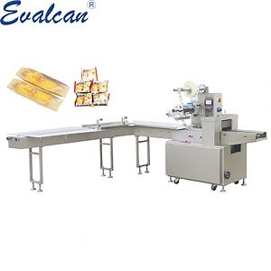 [Hot Item] Horizontal Instant Noodles Flow Packing Machine for Rolls Tin Bread Hot Dog