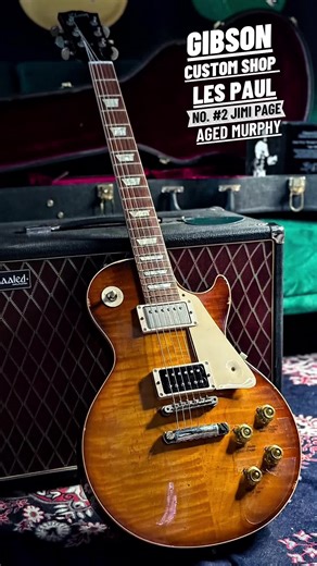 🎸 Gibson Les Paul Number Two Jimmy Page 69/100 · Aged Murphy · Introvabile Questa non è una Les Paul vintage qualsiasi. È la riproduzione ufficiale ed autentica della chitarra di Jimmy Page, una delle più iconiche della storia del rock. ❌ Non per principianti ❌ Non per chi cerca “una buona Les Paul” ✅ Per collezionisti, professionisti e chitarristi che sanno cosa stanno guardando 🎶 Ascoltala con i Led Zeppelin in cuffia 💬 Commenta ZEPPELIN se conosci la storia di questa chitarra 🔖 Salva il v