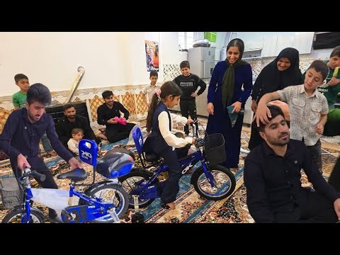Ehsan & Tianaz’s Most Emotional Day 😢🚲 | The First Bicycle & Learning to Ride Together 💛✨