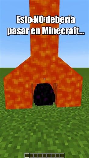 🤯 Esto NO debería pasar en Minecraft… #minecraft #minecraftshorts