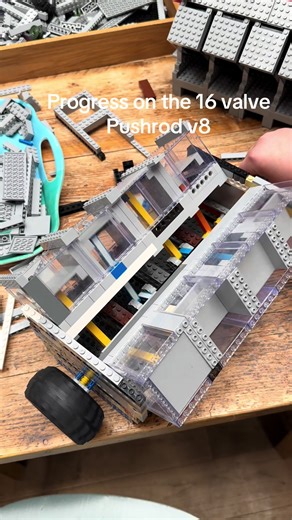 #lego #engine #v8 #fyp #viral