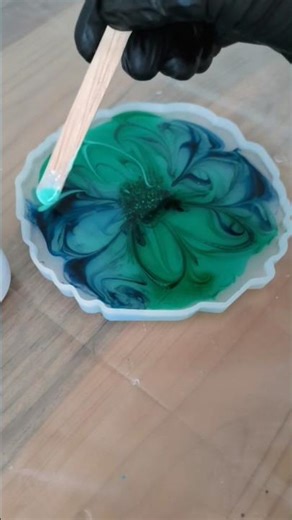 3D Resin Bloom Tutorial #resinart #resinbloom
