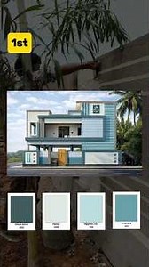 Best 3 Exterior colour combination for House purpose #housepainting #shorts #exterior #exteriorpaint