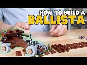 I built a LEGO a Ballista! (and Tested it!)