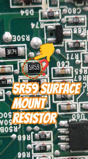 Understanding 5R59 surface mounted code and how much resistance it has