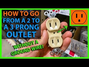 How To SAFELY Replace a 2 Prong Ungrounded Outlet with a Standard Receptacle using GFCI!