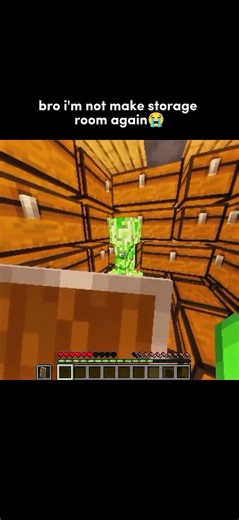 bro i'm not make storage room again #minecraft #memes #minecraftmemes #creator
