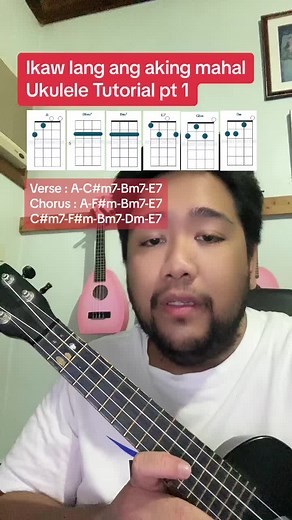 So eto na ang ating tutorial for #ikawlangangakingmahal by #vstandcompany and later performed din ng #brownmanrevival na reggae naman. If gusto nyo reggae dating guys lagyan nyo ng pitil haha. #ukulele #singing #ukuleleph #ukuleletiktok #ph #easytutorial #opm #ukuleletutorial #ukulelecover #strumming #cover #easy #tiktokph #fyp #bataan