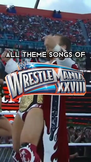 ALL THEME SONGS OF WWE WRESTLEMANIA 28 #wwe #wrestlemania #florida #madonna #metallica #wwefan #aew #wwewrestlemania #viral #parati #fyp #xyzbca