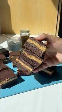 Chocolate Peanut Butter Brownies (Buckeye Brownies)