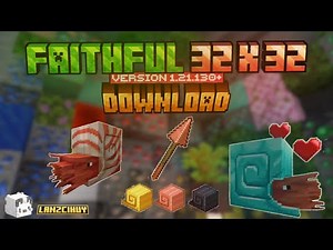 Faithful 32x32 MCPE 1.21+ || Best Vanilla HD Texture Pack for Bedrock