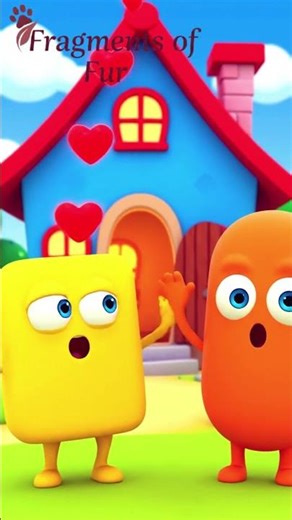 Hearts for the Cute Monsters 💖👾 #Cute #Animation #ViralShorts