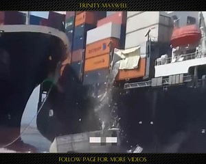 97K views · 479 reactions | Dangerous Insane Ship Fails - Ships Crash Collision - Big Ships Crashing & Fails | Trinity Maxwell | Facebook