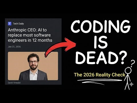 Is Coding Dead in 2026? (Anthropic CEO Warning)