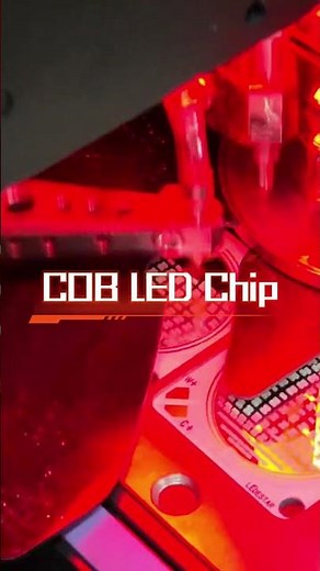 COB LED Chip Manufacture | Ledestar LED #shorts