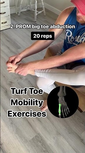 Turf Toe Mobility Exercises