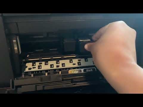 How To Change Ink Cartridge For Canon MX490 Series Printer