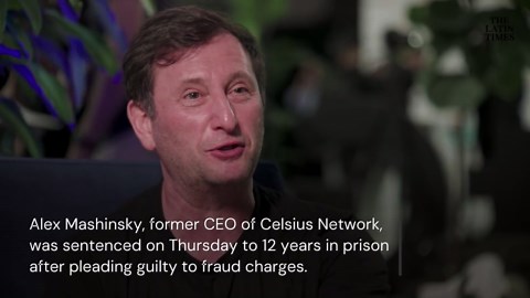 Celsius CEO Jailed! Alex Mashinsky Gets 12 Years For Crypto Fraud