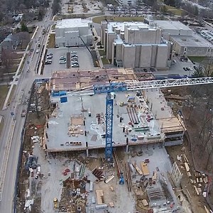 Here's a look at the development on the whole Sunset corridor, including our new parking garage with retail space, the Sunset Ave. Streetscape Project, and new student housing facility. | Butler University