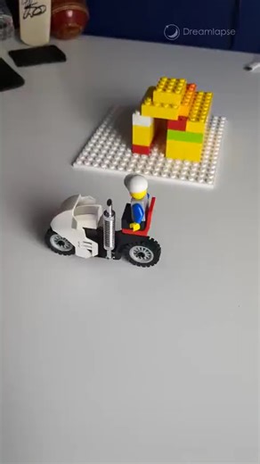 Lego man robs Pirate's bike