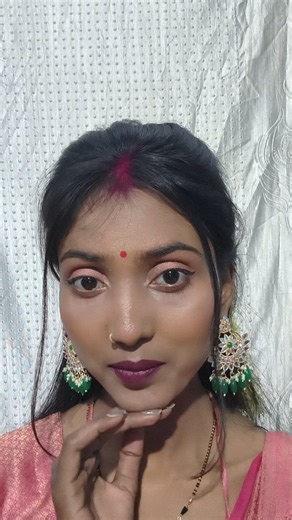 Sweta on Instagram: "Saraswati Puja makeup look 🪷 Get ready with me Saraswati Puja Makeup tutorial newly bride @hilaryrhodacosmetic @reachedmars @officialswissbeauty @blueheavencosmetics @pondsindia #reels #instagram #viral #makeup"