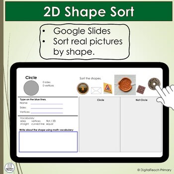 Polygon Sort Google Slides; Naming Polygons by Sides; classify polygons digital