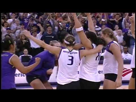 The Moment Washington Volleyball Wins the 2005 National Championship