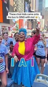 Choir Kids SING With Vocal Coach On NYC DOUBLE DECKER BUS!!😲🤩🎤🗽