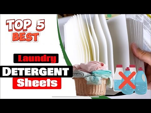 🧺 Top 5 Best Laundry Detergent Sheets Review 2025 | Eco-Friendly Laundry Solutions