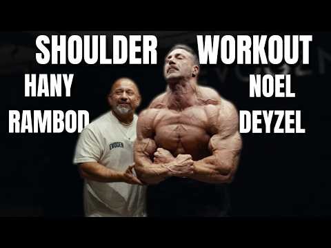 Building BIG shoulders with Noel Deyzel.